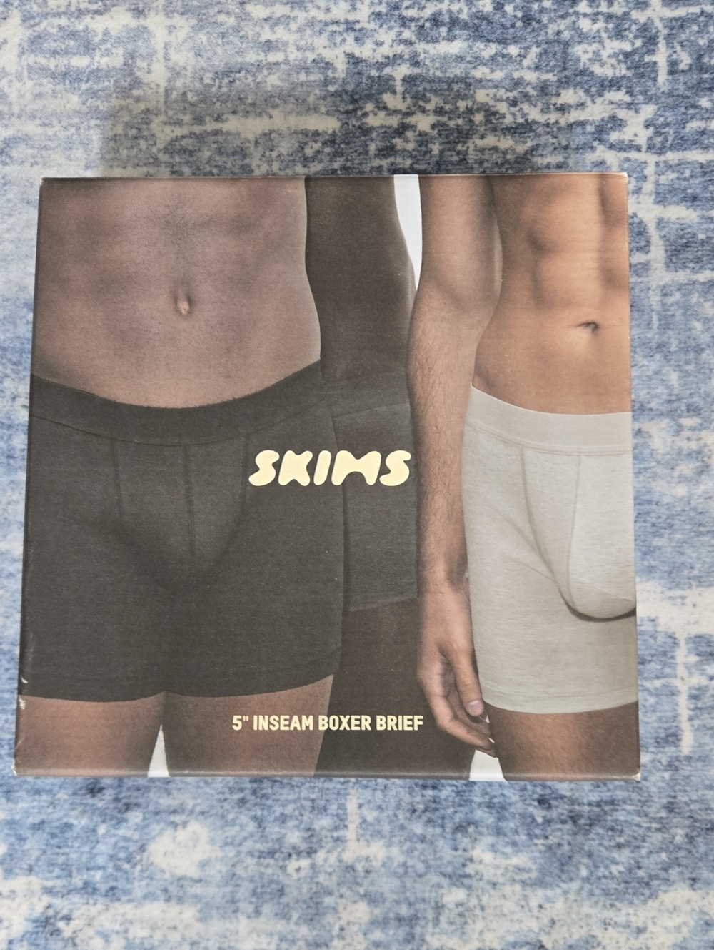3 pack SKIMS Men’s 5" Inseam Boxer Briefs lg — Black NWT